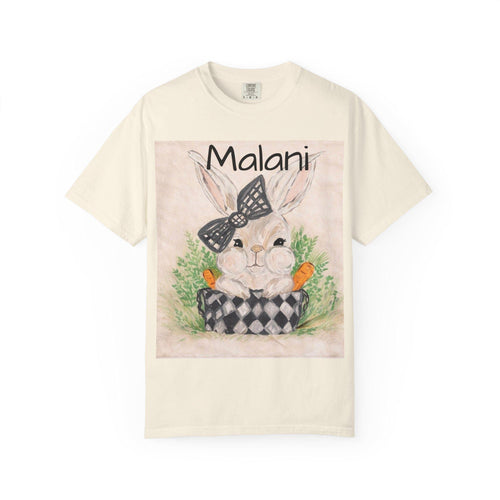 Bunny with Carrots T-shirt | Watercolor Bunny Illustration