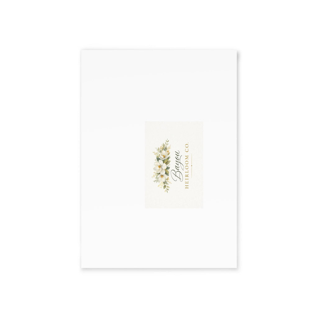 Red Barn Winter Scene Holiday Cards | Two-Sided Christmas Card