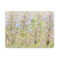 Abstract Forest Painting Canvas | Matte Stretched Wall Art 1.25"
